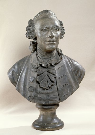 Bust of Johan Georg Wille (1715-1808) by Jacques Francois Joseph Saly